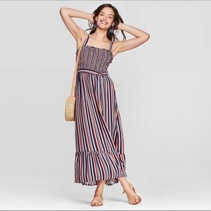 NWOT Universal Thread Stripe Maxi Dress